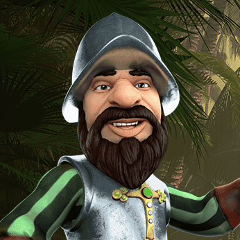 Icoon van een populair slotsymbol uit Gonzo's Quest