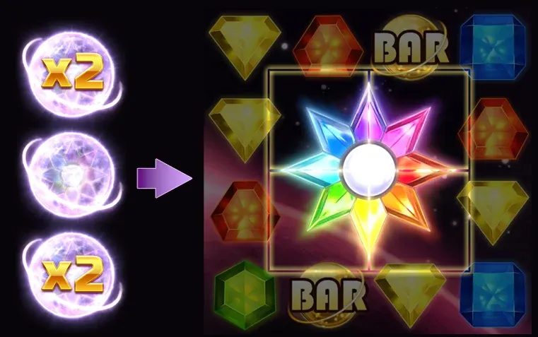 Mega Star and Multiplier Collect Metre image